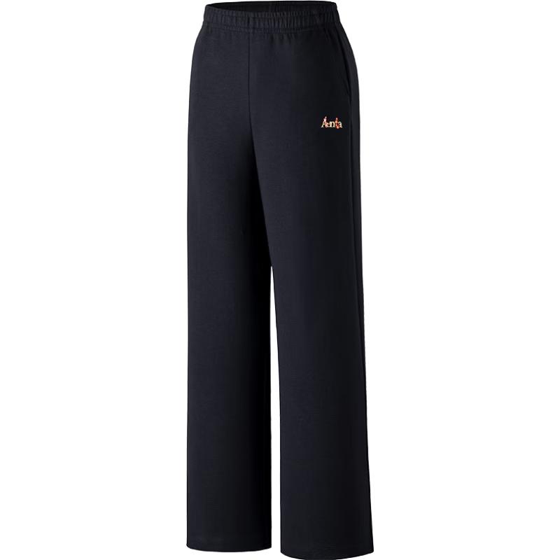 

Anta Women s High-Waist Embroidered Knit Sweatpants XL