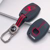 Key Fob Cover for Honda Accord Civic CR-V with Keychain Anti-Scratch Surface Shockproof Structure Soft Grip Texture Easy Install Design