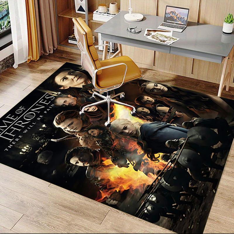 1pc Game of Thrones Carpet, for Home & Office Decor, Desk Chair Carpet, Festive Gift,Conference Room CarpetL1244