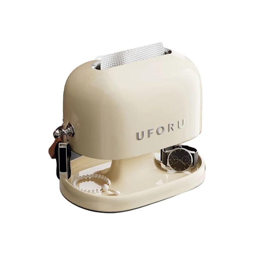 

Jewelry Retro Tissue Box Double-layer Storage Organizer Decorative Napkin Container Home