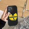 W-wu T-tang Clan Hip-hop Music Group Phone Cover For IPhone 11 12 13 14 15 16 Pro Max Mini Plus Soft Leather Case