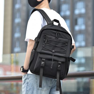Backpack Large Capacity College Student School Bag Men'S Versatile Going Out Backpack Computer Bag Students