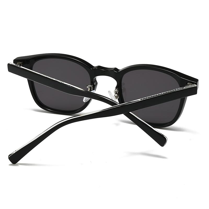 European And American Trendy Street Style Retro Artistic Acrylic Insert Sunglasses Modern Charm Ins Sunglasses 2803