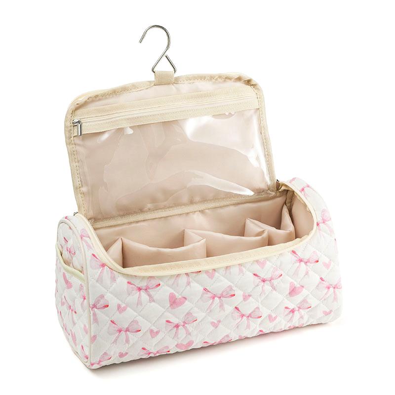 Quilted Travel Case For Dyson Airwrap Cotton Hair Tools Travel Bag Hangable Storage Bags With Hanging Hook