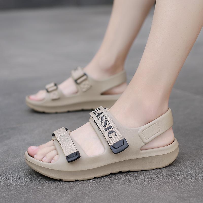 Summer Sandals for Men Anti-Slip Odor-Resistant Comfortable Beach Shoes Outdoor Breathable Lightweight EVA Casual Shoes Slippers