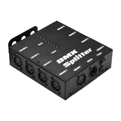 DMX512 Optical Signal Amplifier Spliter Distributor 1 Direct Input & Output 8 Independent Outputs