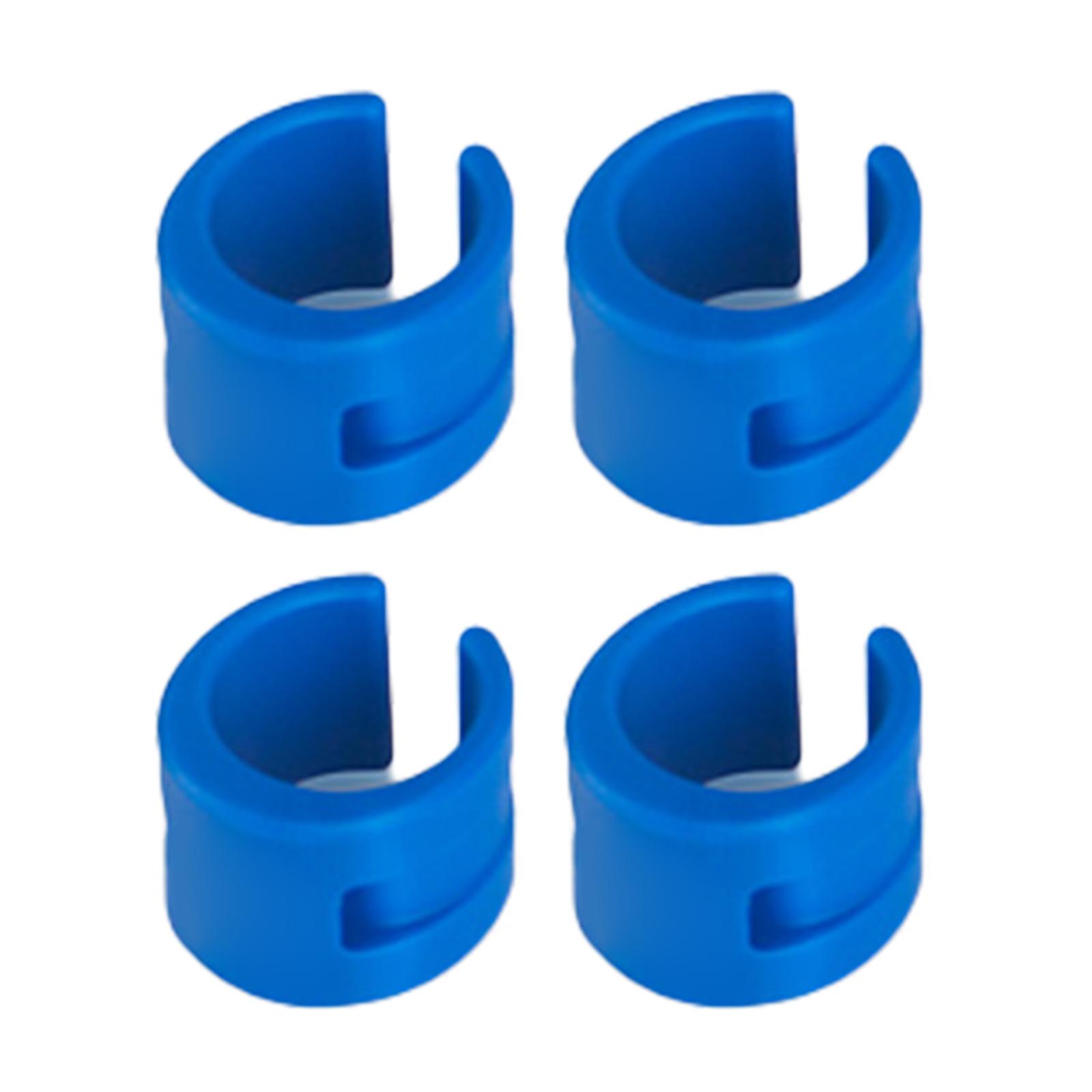 

4 шт. Защитные кольца для цепи велосипеда Защита цепи Защитник цепи Крышка рамы Защитник рамы Защитник пера цепи синий