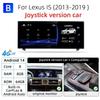 Android 14 Wireless Carplay Auto Radio For Lexus IS RC 200 250 300 350 200t 300h Multimedia Player Navigation GPS DSP
