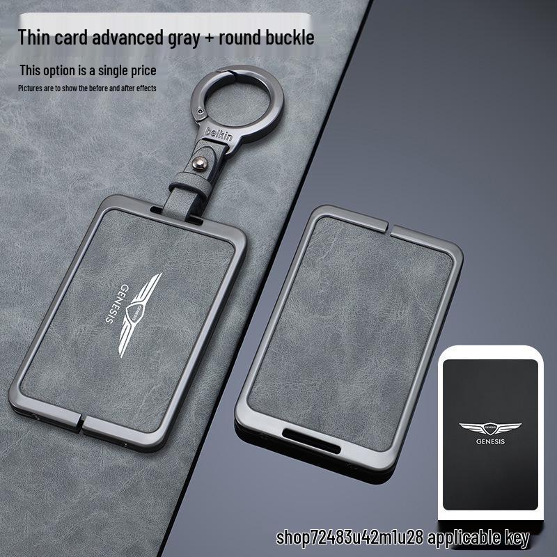 Genesis GV607080 Card Key Cover - Premium Men's Remote Key Bag and Shell