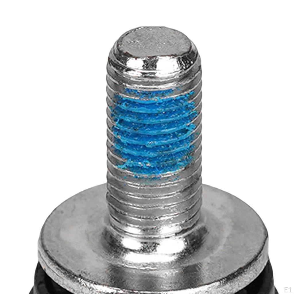 2 stk. sekskantede festebolter for krankarm til sykkel, 8 mm erstatningsskruer for kranklager