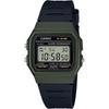 Casio Watch Casio Collection [domestic Genuine] F 91wm 3ajh Black F 91 Khaki