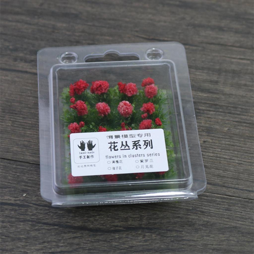 Micro Landscape Flower Cluster Miniature Garden Model Miniature Mastiff DIY Mini