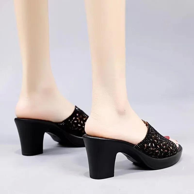 Модные летние гладиаторские туфли для женщин в стиле ретро — фото 5