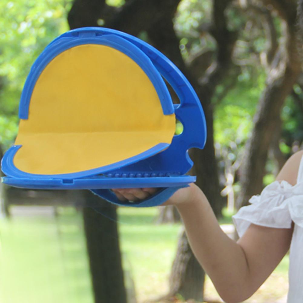 

Детская ракетка для игры в мяч, лови и бросай, спортивная игрушка для всей семьи и детей (синий) синий