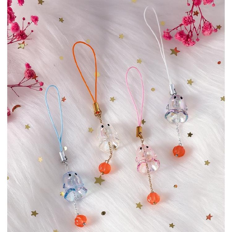 Eye Catching Specter Pumpkin Keychain Portable Specter Pumpkin Keyring Unque Bag Hangings For Trendy Individuals