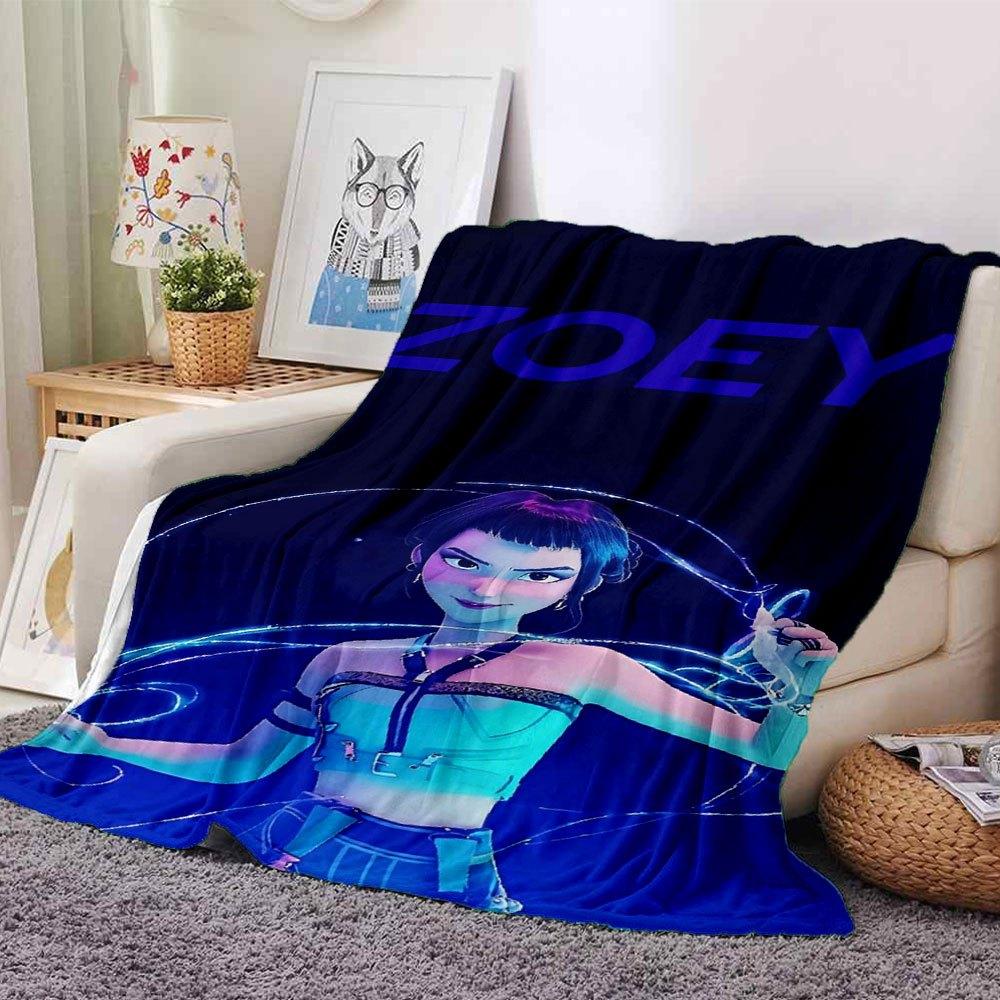 

1pc Hunter X Kopo group - Themed Flannel Blanket - Suitable for Bed, Home Decor, Graduation Gifts, Easter, Back to School, ChristmasA25 80cmx120cm(31inx47in)