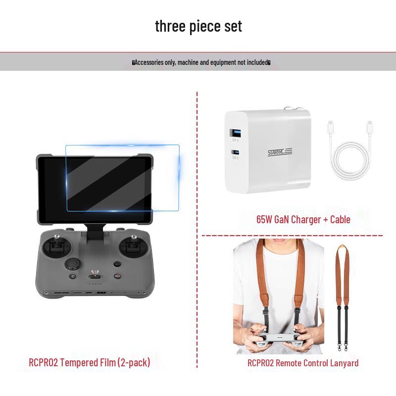 Protezione Schermo in Vetro Temperato per DJI RC Pro 2 / RC 2