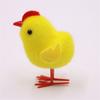 Toy Chick Cute Handmade Chicken Easter Desktop Decor Festive Photo Props for Home Desk Table Shelf Decor Ornaments