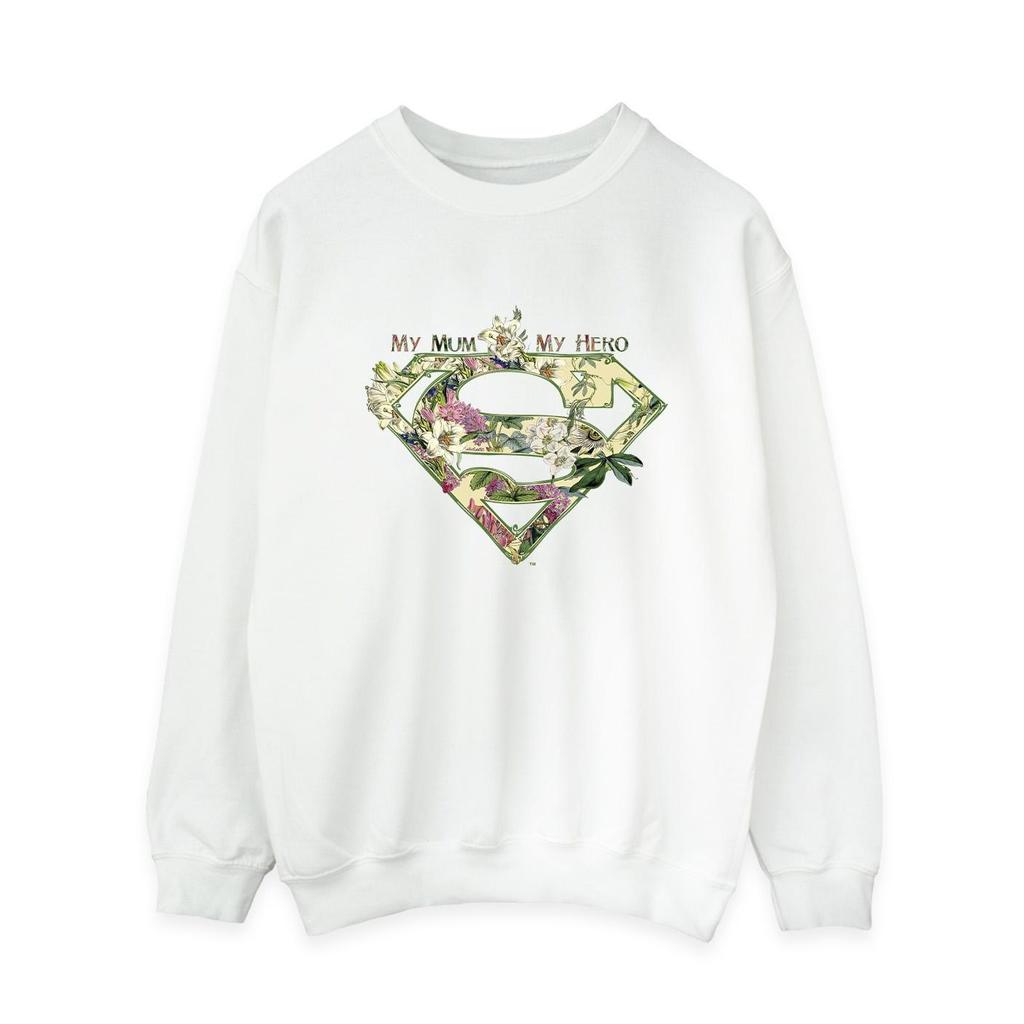 DC Comics Womens/Ladies Superman My Mum My Hero Sweatshirt