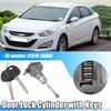 Edinstry Car Door Door Lock Key for Toyota Lock, Pin, Cylinder, 2-Key, 2011-2016 1.8L/2.0L (Left Side), 81970-3XA00 (819703XA00)