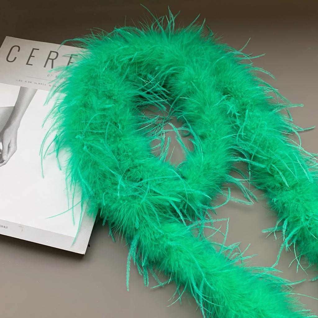 Colored Feather Strips, Ostrich Hair, Top Strips, Dance Costumes DIY Decorative Materials, Clothing Accessories
