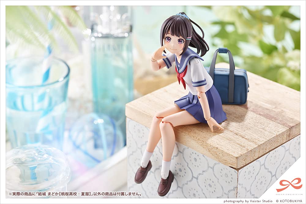 Kotobukiya Sosai Garden Yuki Madoka High Height 150mm Scale Plastic Model JK009 Girls' [Momozakura School/Summer Uniform] Approx. 1/10