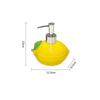 Lemon Ceramic Soap Dispenser Bottle Dispensing Hotel Hand Wash Shampoo Shower Gel Press Lotion Bottle Shampoo Dispenser