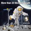 Floating Astronaut Building Blocks Set - 875 PCS 2 In 1 Space Model STEM Educational Toy for Kids Adults DIY Gift Idea