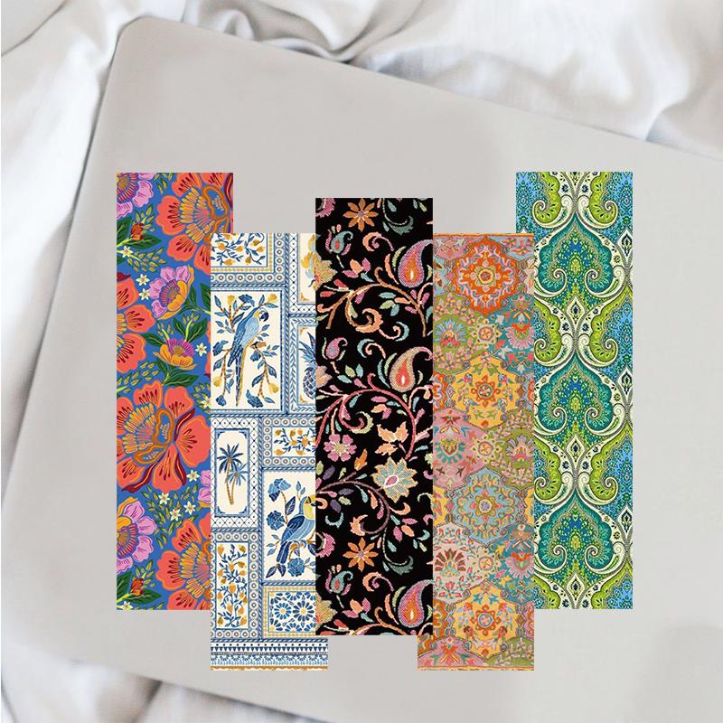 30 STÜCKE Klassische Muster Lesezeichen Graffiti Retro Zimmer DIY Cartoon Geschenk Personalisierte Wohnzimmer Gepäck Einzigartige Geschenke Zimmer Langlebig