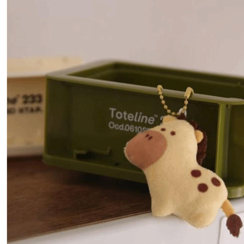 Lion Car Accessory Plush Toy Girls Key Chain Bag Pendant Schoolbag Pendant Korean Style Key Chain
