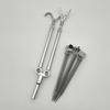 Aluminum Fishing Rod Support Stand Quick Setups Without Tool Ideal For Adventure And Camping Trip