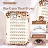 Adhesive-Free Qingqiu Tuoshan Fox Eyelashes: Thick, Natural Black-Brown Chinese Style