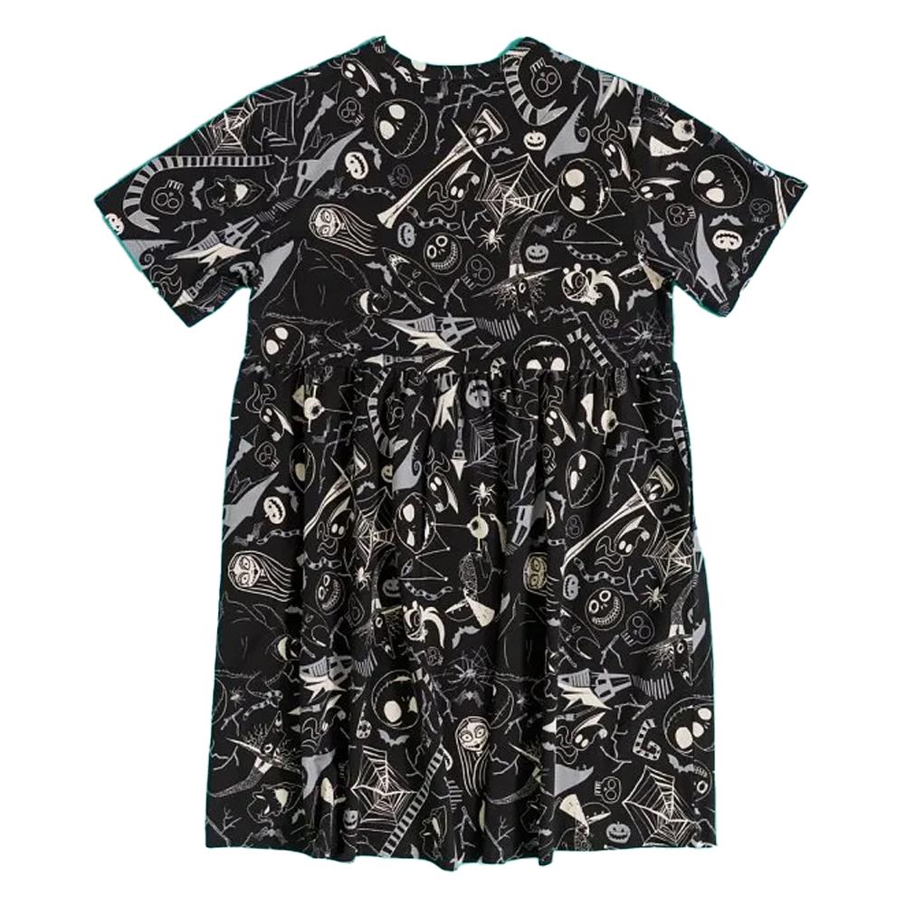 The Nightmare Before Christmas Womens/Ladies All-Over Print Smock Dress