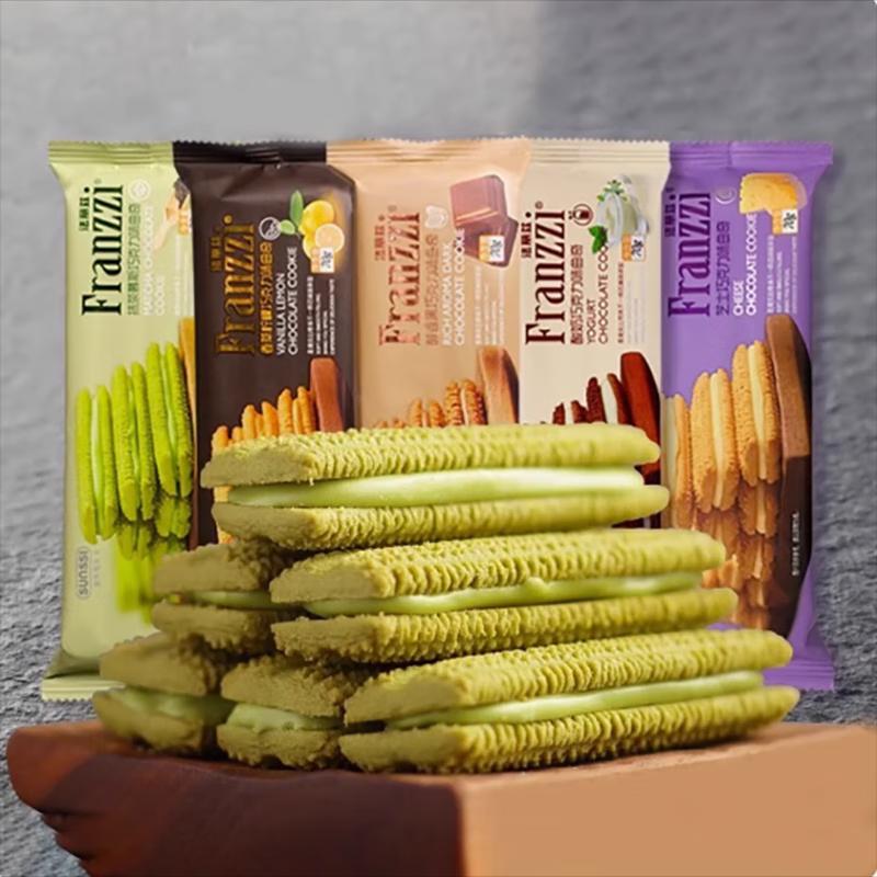 Faleisi Matcha Mousse Chocolate Cookies