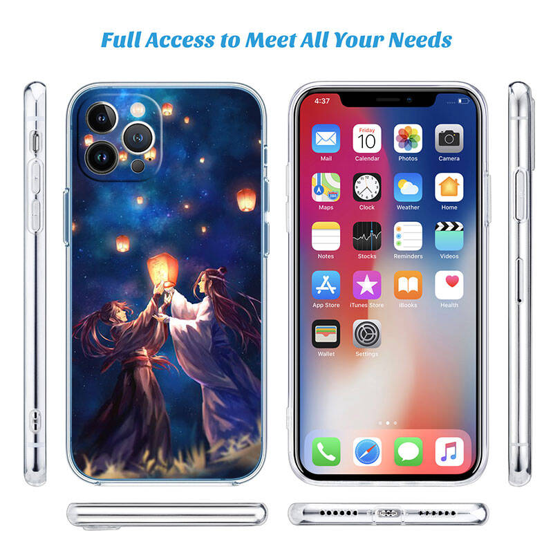 MH91 Mo Dao Zu Shi Phone Case for Motorola Edge 20 30 S30 40 50 Fusion Lite Plus Pro Neo Ultra One Power Action Macro Hyper Vision Zoom