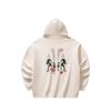 Anta Kyrie Irving Series Off-White Unisex Loose Hoodie with Minimal Embroidery and Drawstring Hem 172611718S-1