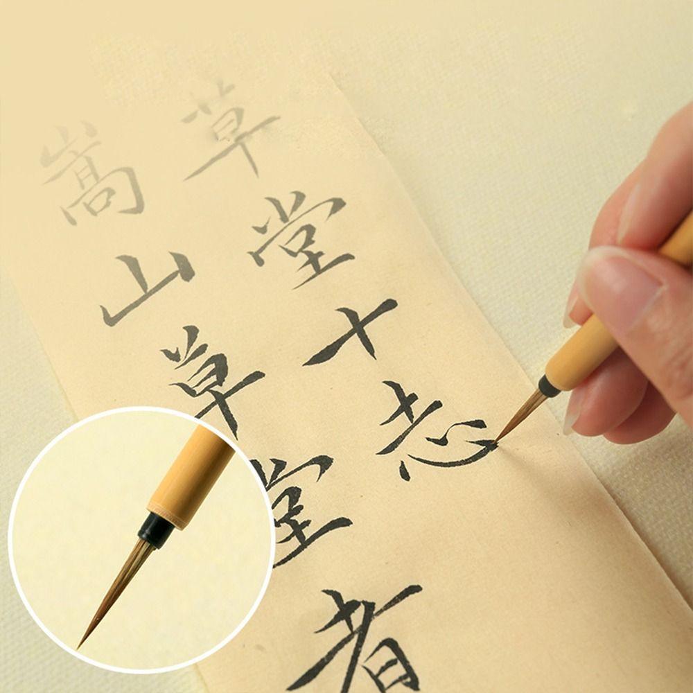Practice Artist Hook Line Fine Paint Brush Calligraphy Brush Script Writing Brush Chinese Brushes