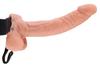 Fetish Fantasy Series - Strap-On with Natural Curved Flesh-Colored Dildo