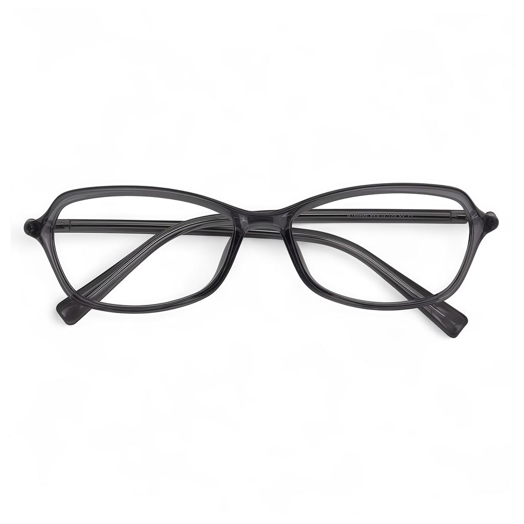 Adije Ziah (Grey) La1050 Horn-Rimmed Eyeglass Frames