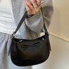 2025 new high-value bow design underarm bag Korean version niche simple casual portable shoulder bag women's bag