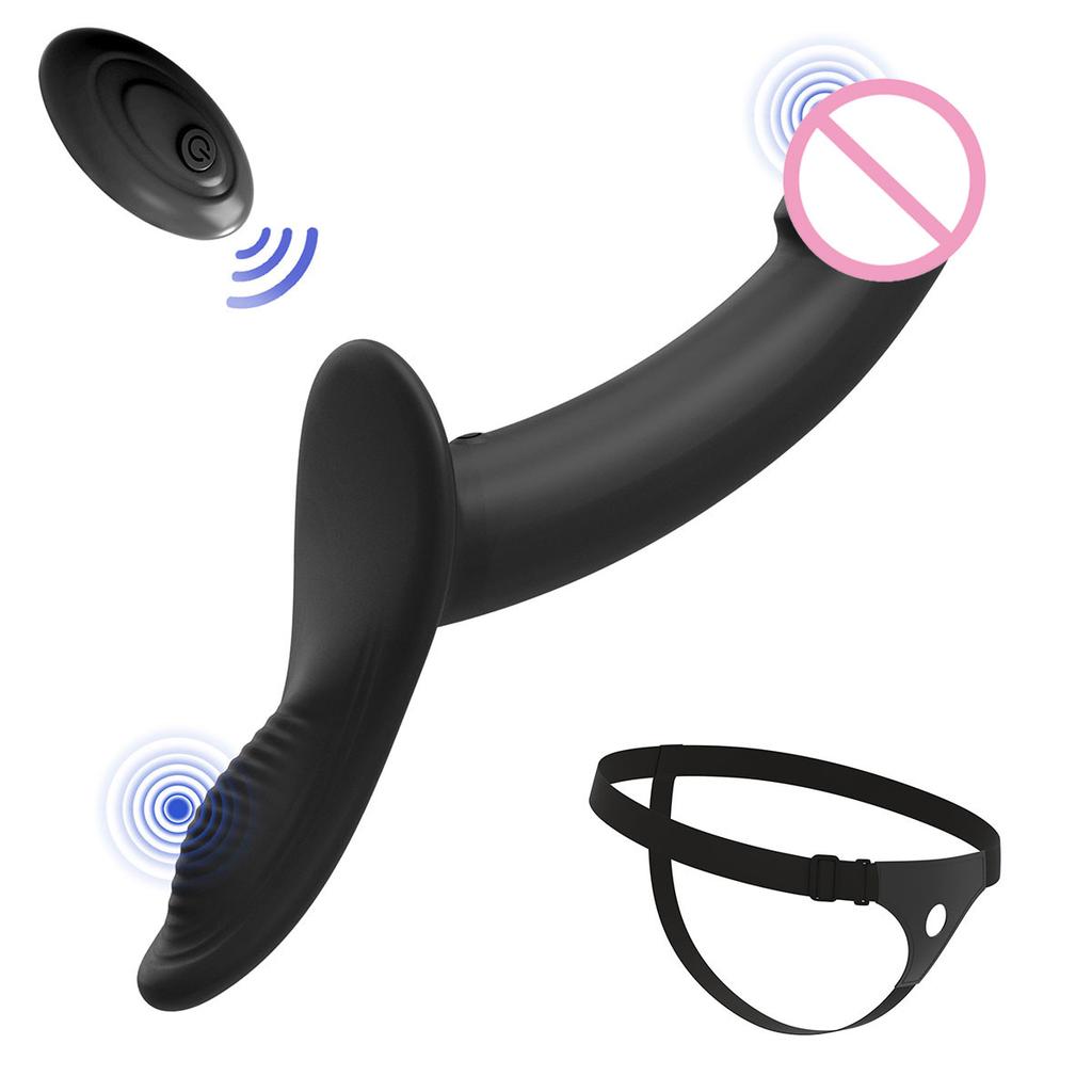 Strapless Strap-on Dildo Vibrator with Remote Control for Women Lesbian Couples G-Spot Massager  Clitoris Stimulator Sex Toys