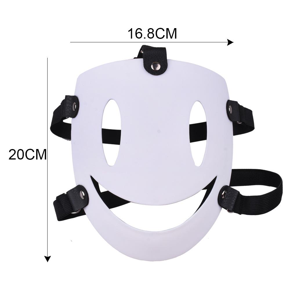 LED High Rise Invasion Mask Cosplay High Rise Invasion Anime Costume Accessories Mask Luminous Flashing Mask for Halloween Props