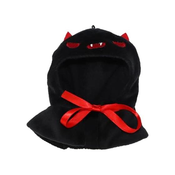 niannyyhouse 10cm stuffed toy clothes devil s Halloween cloak cotton doll accessories