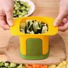 Multifunctional Vegetable Chopper Two-Tone Onion Dicer New Potato Strip Cutter  Home Kitchen