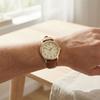 TIMEX Mens Womens Easy Reader Color Pop Gold x Brown TW2R62700 Watch