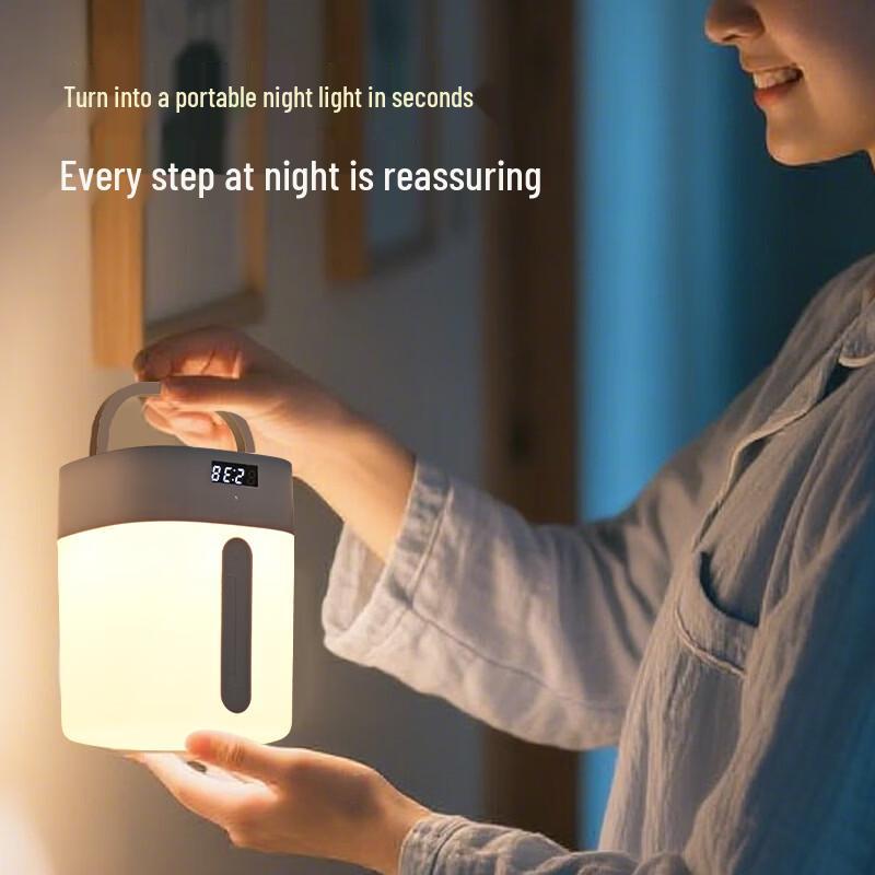 Smart Remote Control Clock Night Light