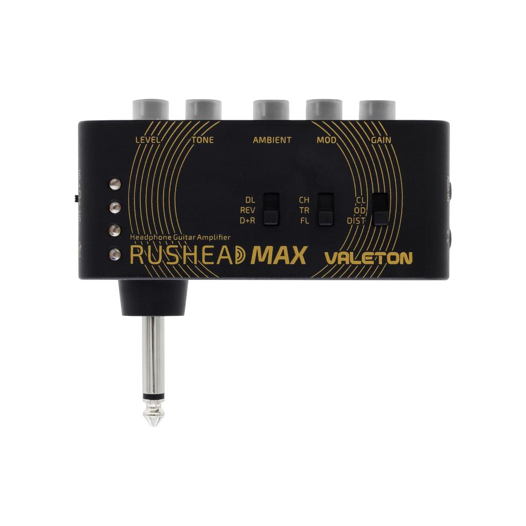Valeton Rushead Max Guitar Headphone Amplifier Multi-Effect Pocket Mini Practice Amp Rushead Max