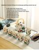 1set Ancient Chinese Ink Painting Ceramic Tea Set 7pcs Large Capacity Teapot With Tea Cups Afternoon Tea Set Gift For Tea Lovers Tea Accessories