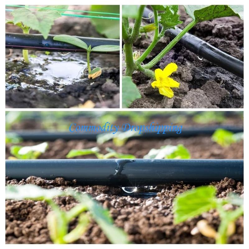 Y5JC Pack of 10 End Plugs for 16mm Drip Hose Adapter Drip Irrigation Hose Connectors