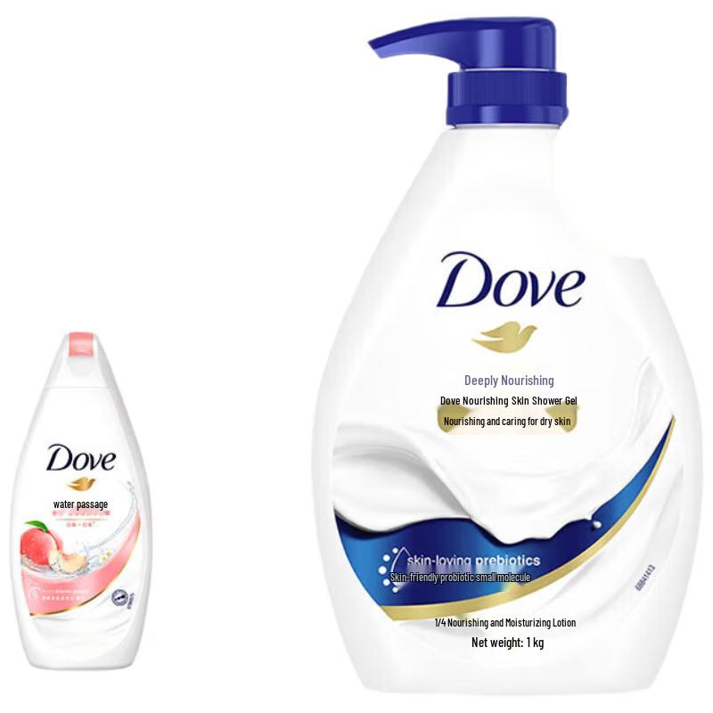 

Dove Deeply Nourishing Shower Gel Set (1kg + 300g)